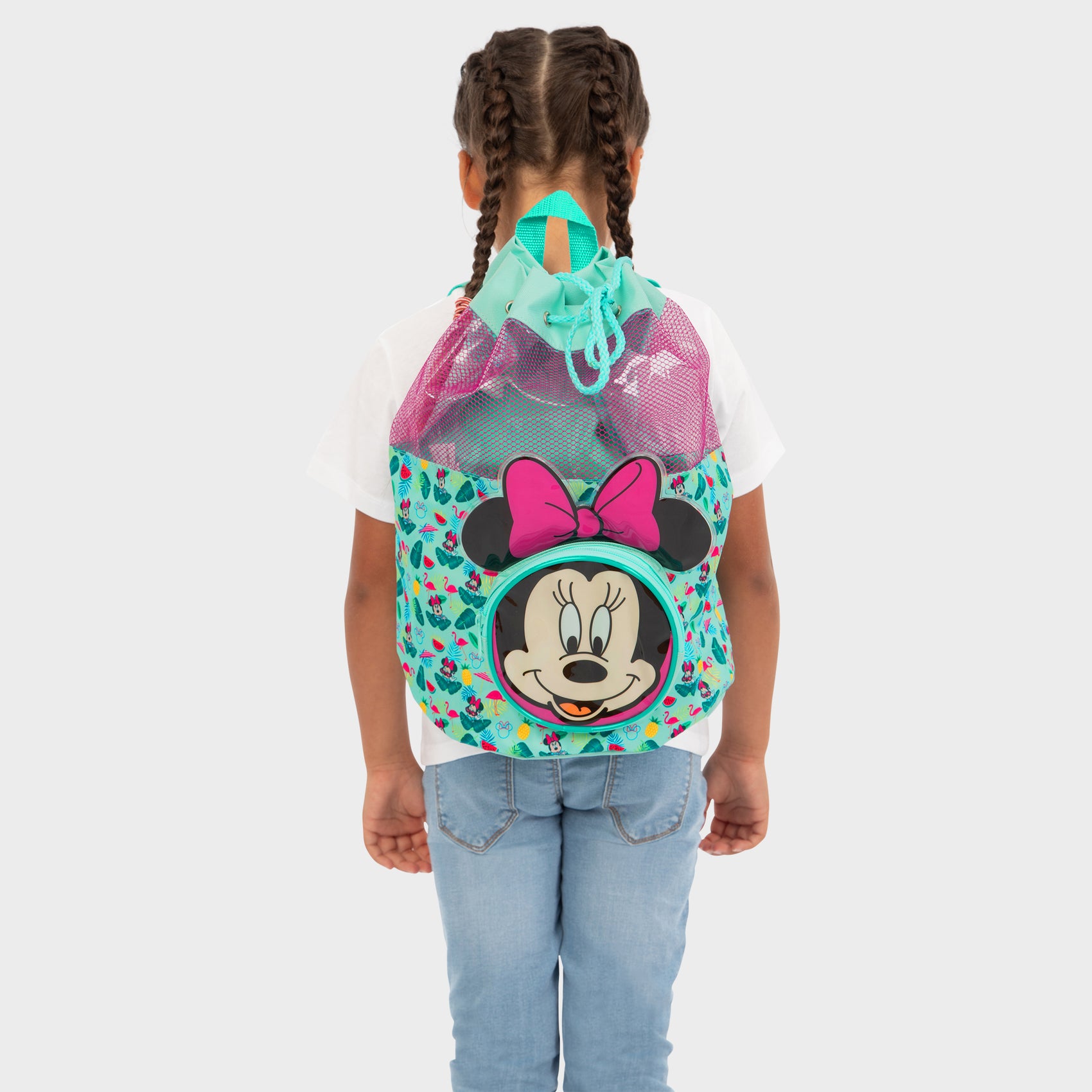 Girls Minnie Mouse Swim Bag Kids Character Official Merchandise
