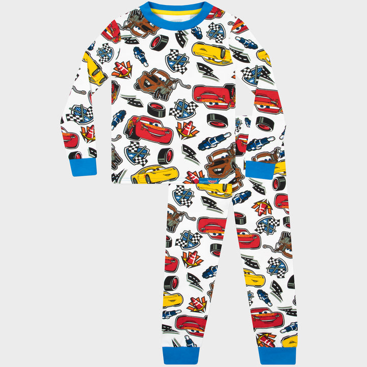 Lightning mcqueen pajamas best sale