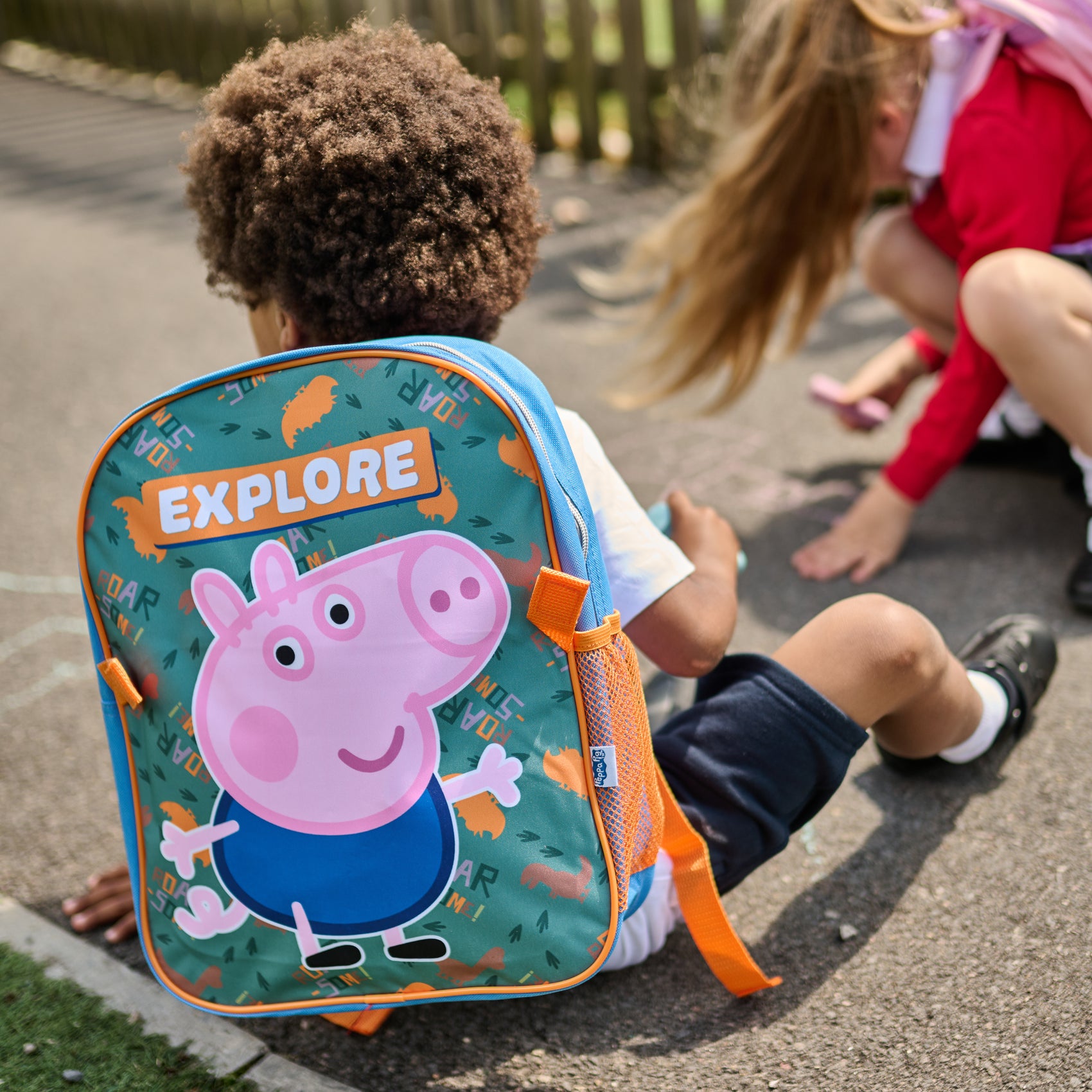 George peppa pig backpack deals