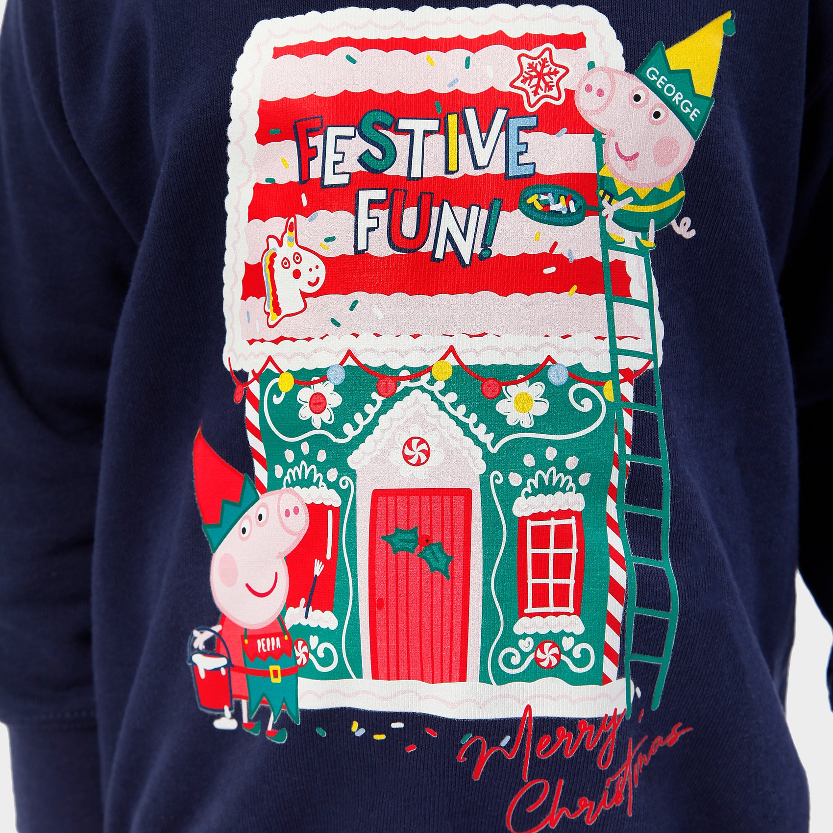 Peppa Pig Christmas Sweatshirt Kids Official Merchandise 6
