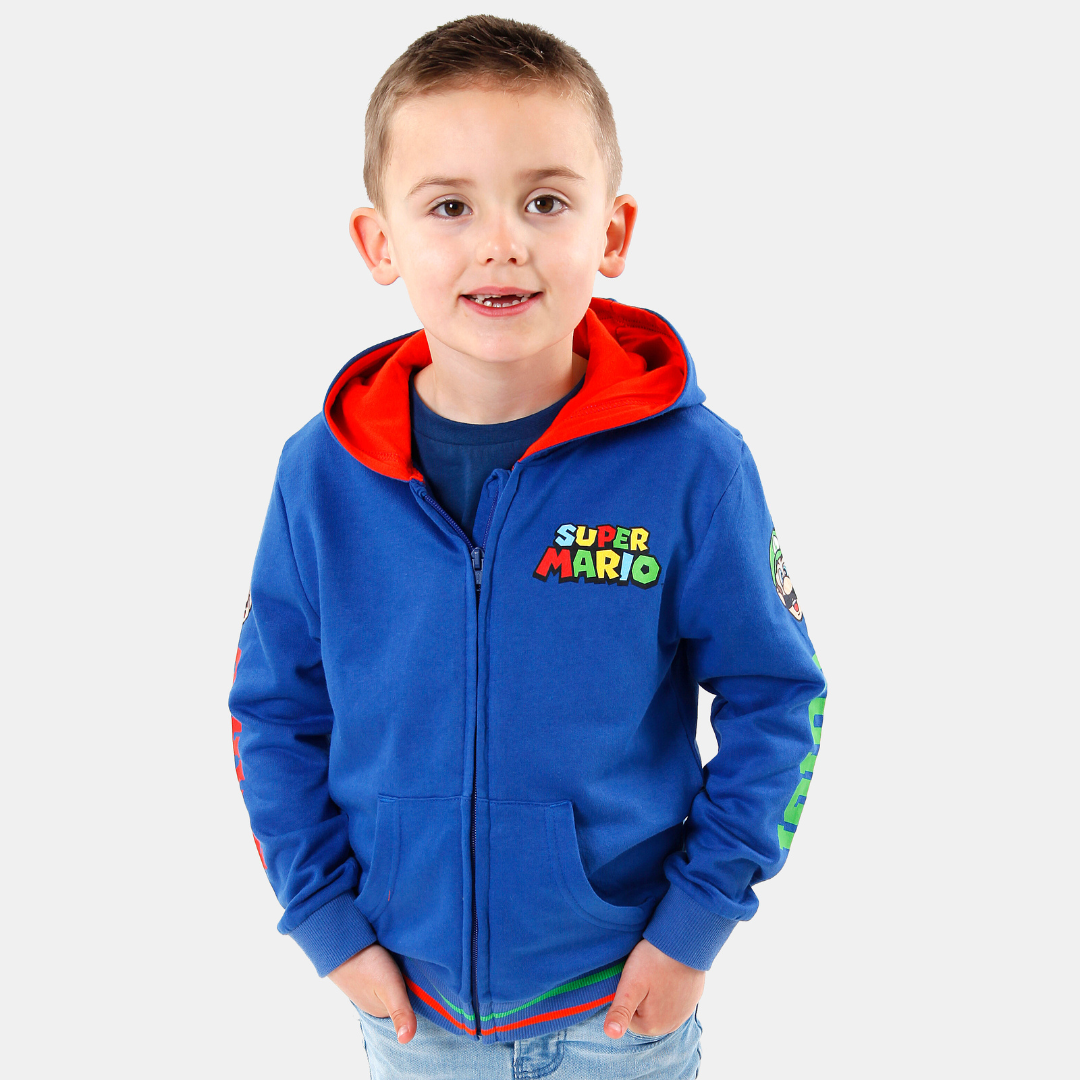Amazon.com: SUPER MARIO Hoodie | Hoodies for Boys | Luigi