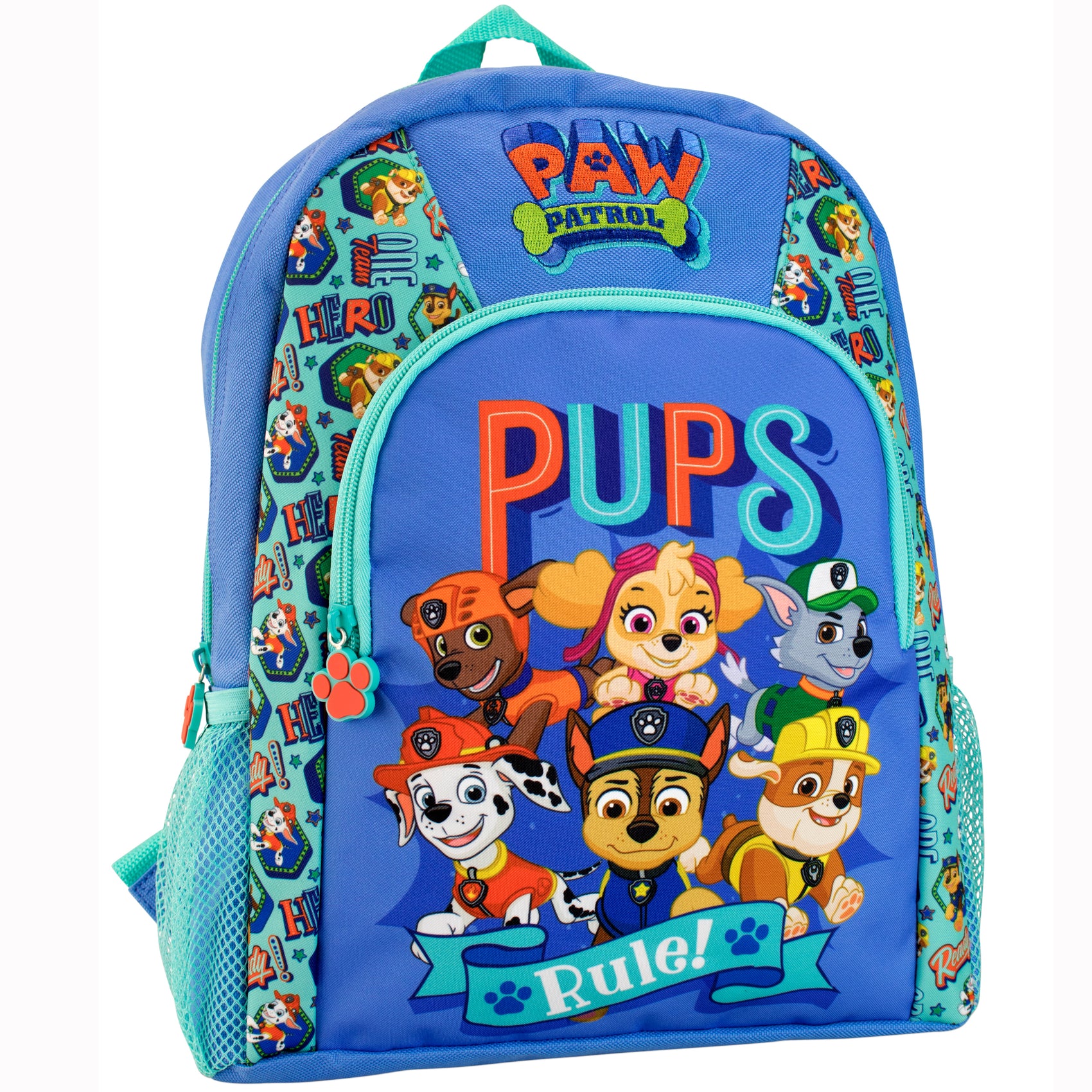 Paw Patrol Kids Chase Marshall Rubble Backpack