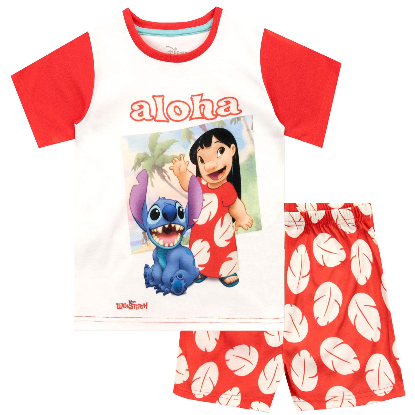 Girls Lilo & Stitch Short Pajamas | Character.com Official Merch